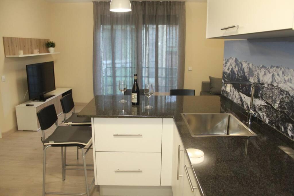 Ferienwohnung Nuevo Y Acogedor Apto En Vielha-Betren. Con Garaje Exterior foto